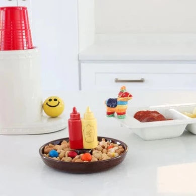 Nora Fleming Mini - Ketchup & Mustard