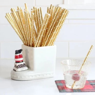 Nora Fleming Mini - Santa Upside Down in Chimney