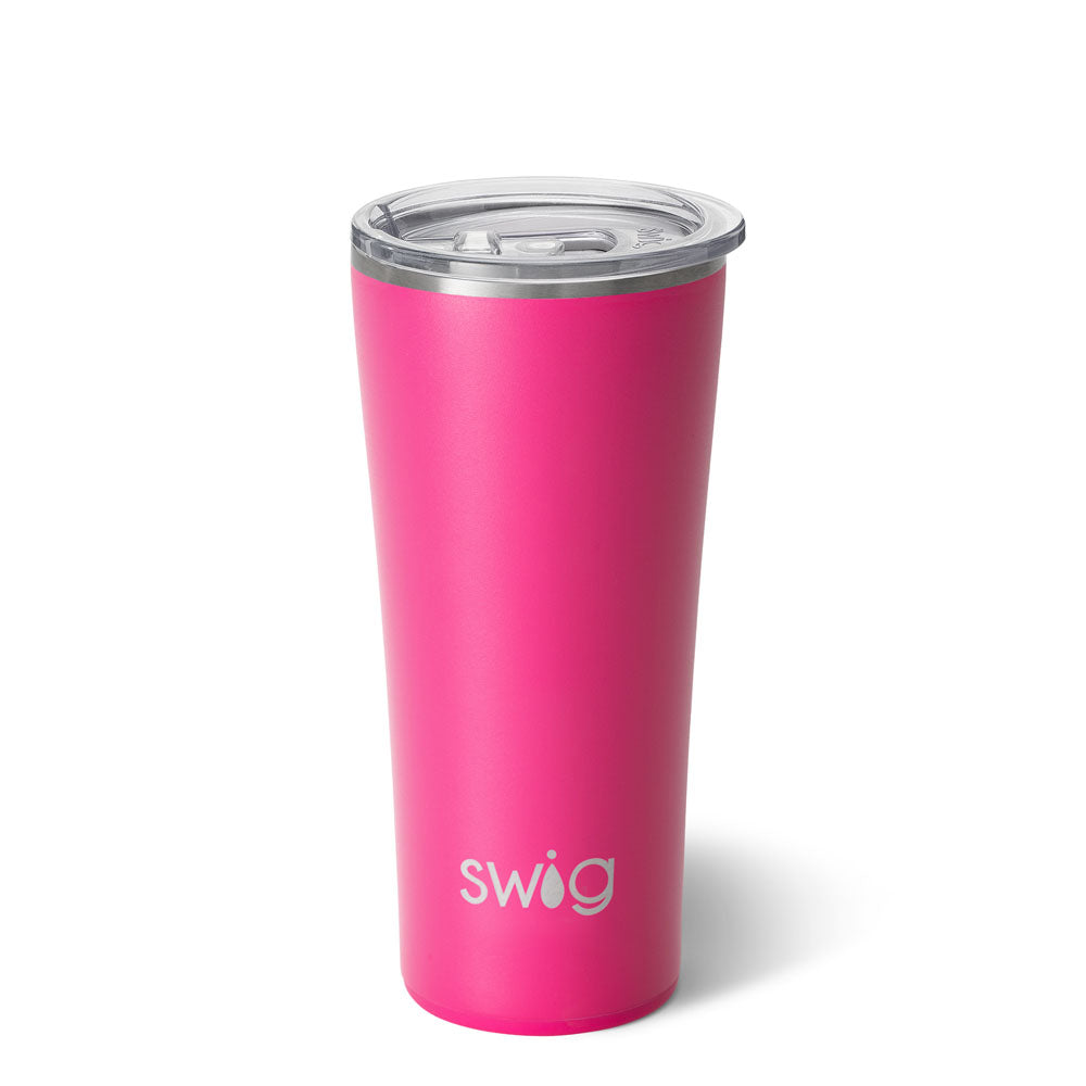 PGD Swig 22oz Tumbler - Hot Pink w/Personalization