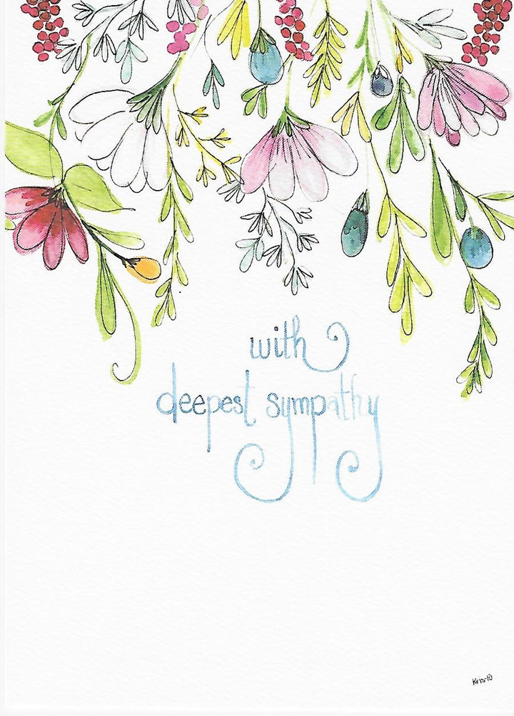 Kris-10's Creations With Deepest Sympathy Card