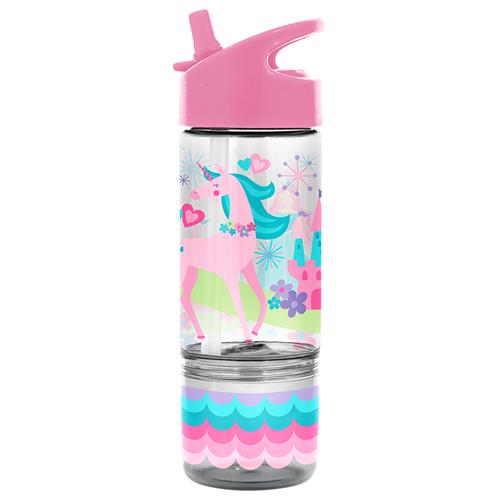 Stephen Joseph Sip & Snack Bottle - Unicorn