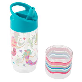 Stephen Joseph Sip & Snack Bottle - Mermaid