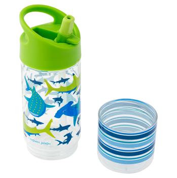 Stephen Joseph Sip & Snack Bottle - Shark