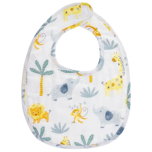 Stephen Joseph Muslin Bib Set - Zoo