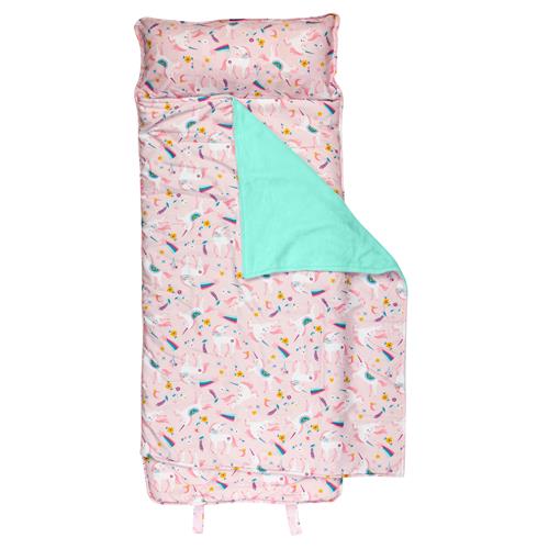Stephen Joseph All Over Print Nap Mat - Pink Unicorn