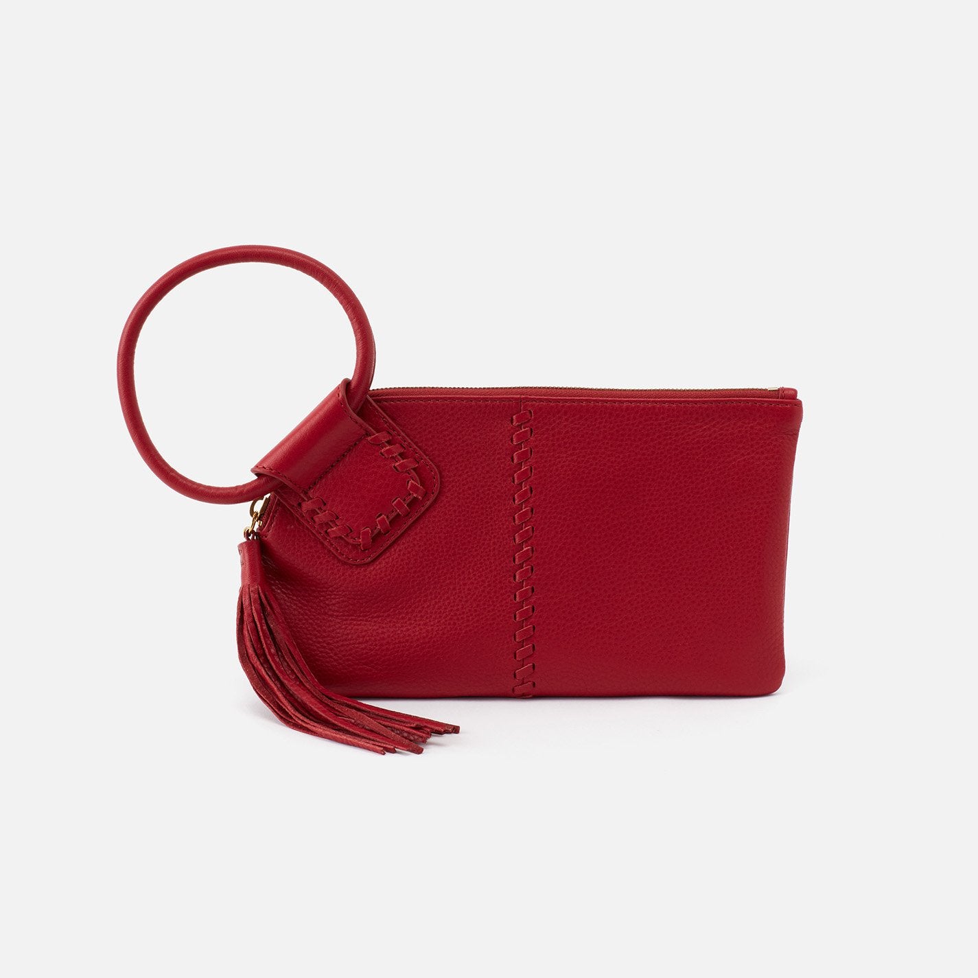 Hobo Sable Wristlet Scarlet Velvet Hide Daisy Lane Gifts LLC