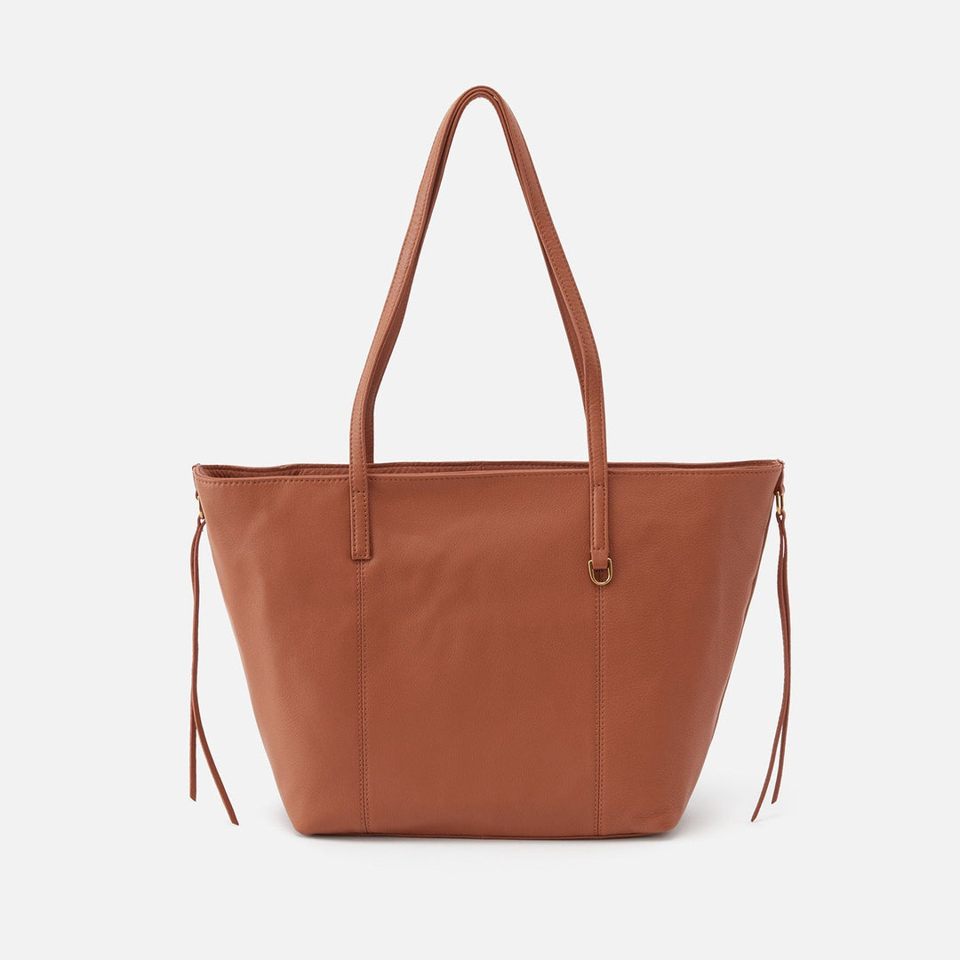 Hobo Kingston Small Tote - Cashew Velvet Pebbled Hide