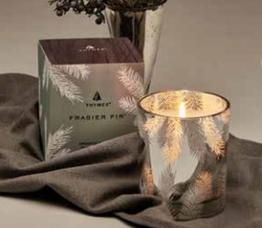 Thymes Statement Poured Candle - Frasier Fir 6.0 oz net wt / 184 g