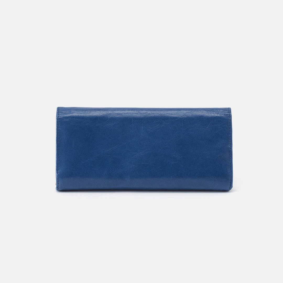 Hobo Rachel Continental Wallet - Atlantis Blue Vintage Hide