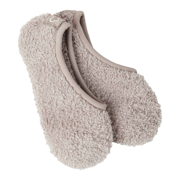 World's Softest Socks Cozy Adult Footsie w/Grippers - Taupe