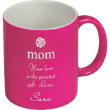 PGD Ceramic Mug - Pink w/Personalization