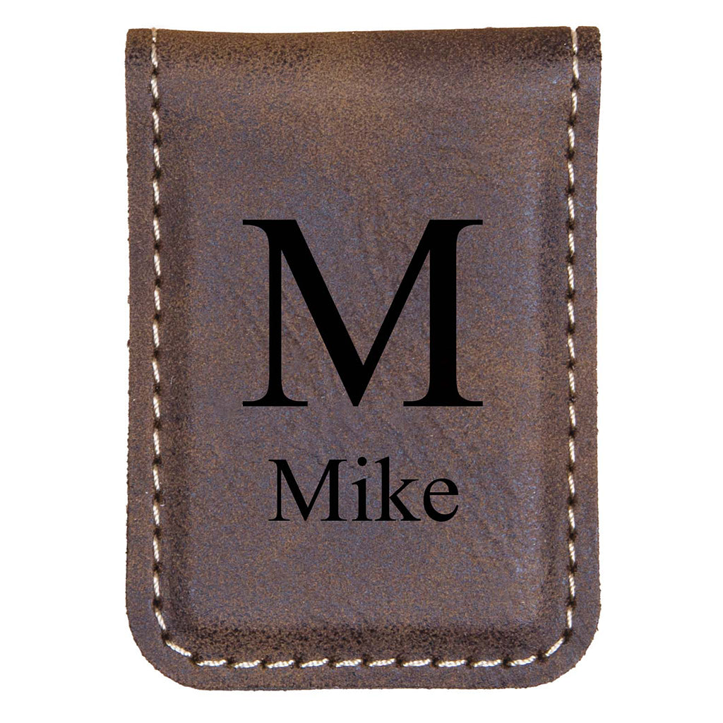PGD Money Clip - Faux Leather w/Personalization