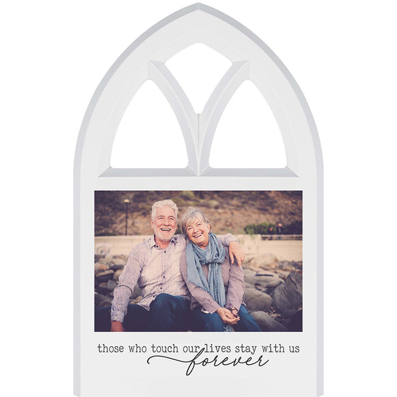 PGD Window Sign - Those Who Touch Our Lives Stay With Us Forever w/Personalization