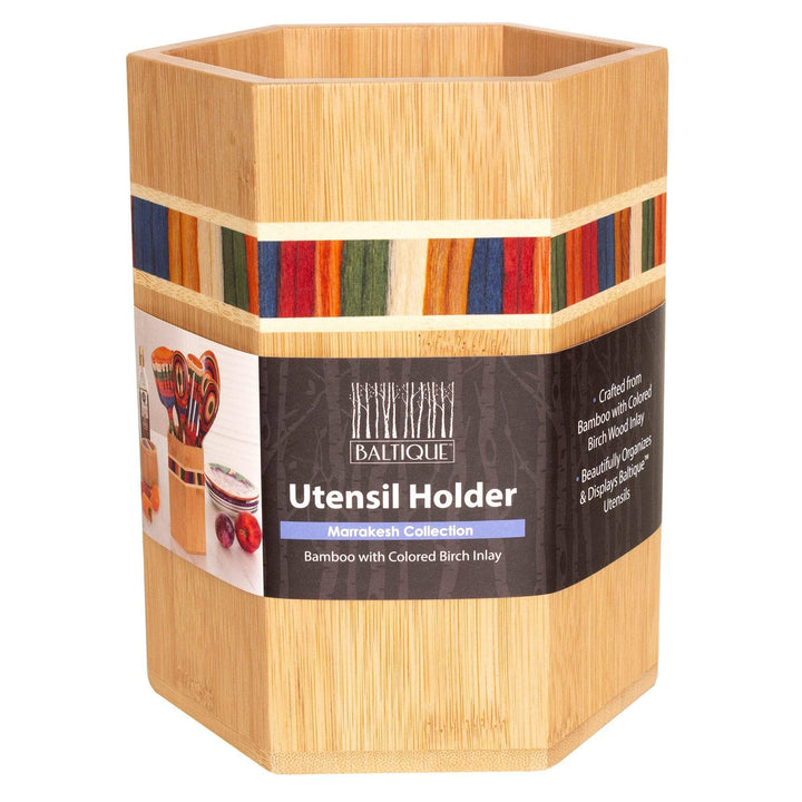 Totally Bamboo Baltique® Marrakesh Collection Kitchen Utensil Holder