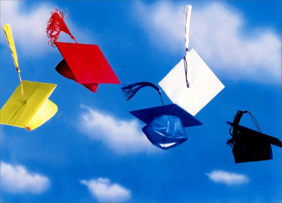 Avanti Press Grad Caps in Air Card