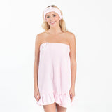 Bella il Fiore Seersucker Spa Wrap