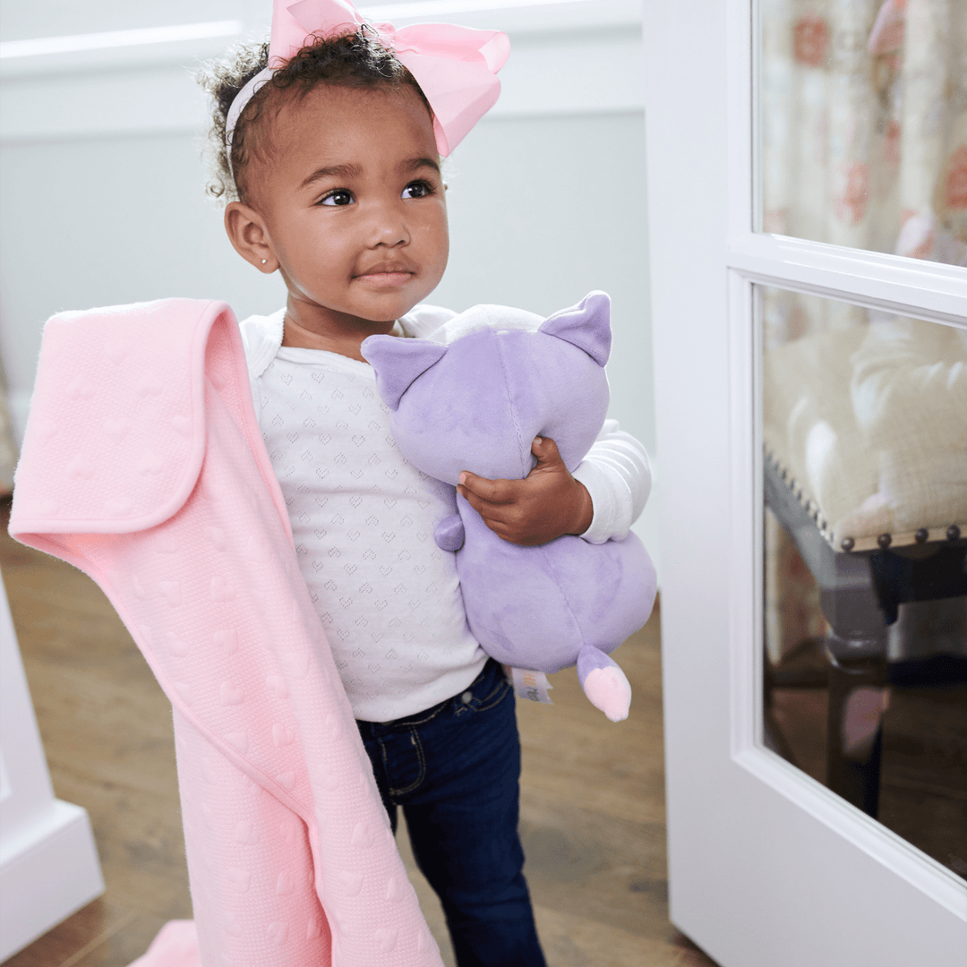 GooseWaddle Knit Blanket - Pink