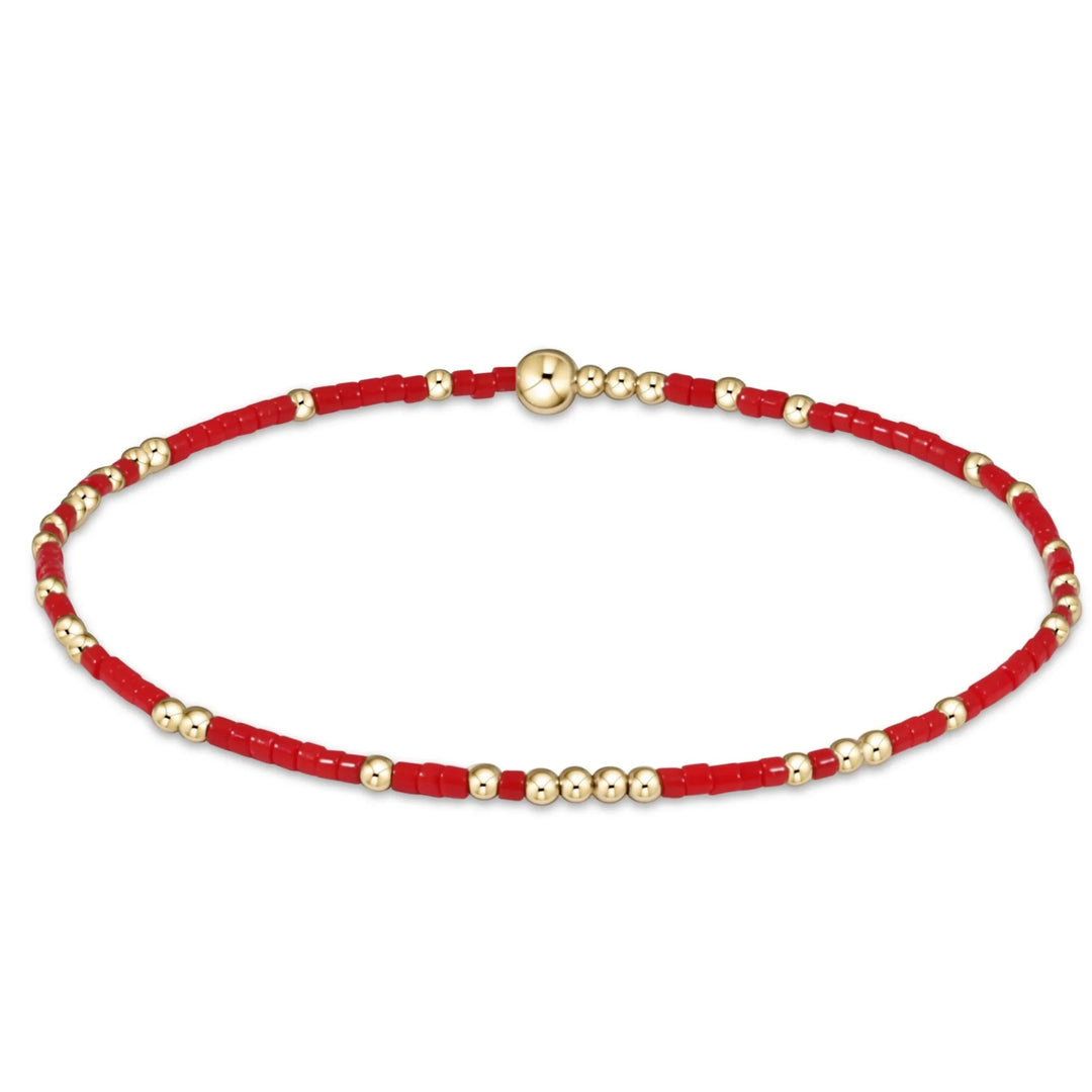 enewton Hope Unwritten Bracelet - Bright Red