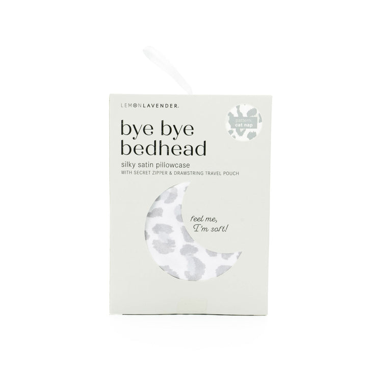 DM Lemon Lavender™ Bye Bye Bedhead Silky Satin Pillowcase - Cat Nap