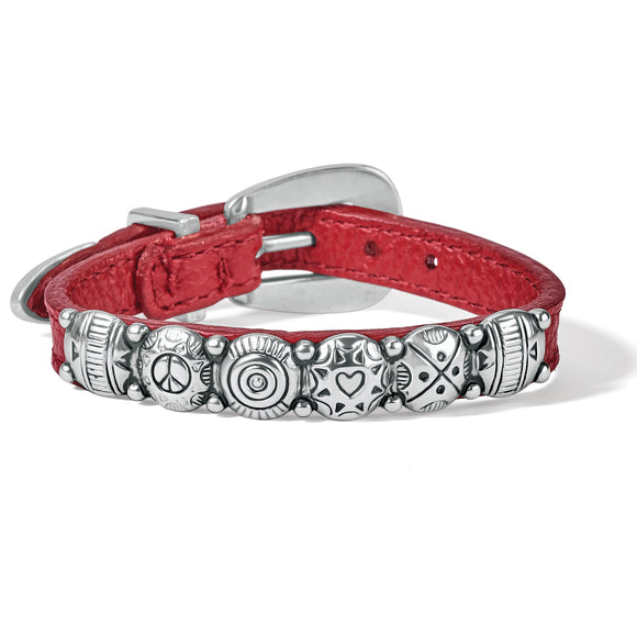 Brighton Harmony Bandit Bracelet - Lipstick