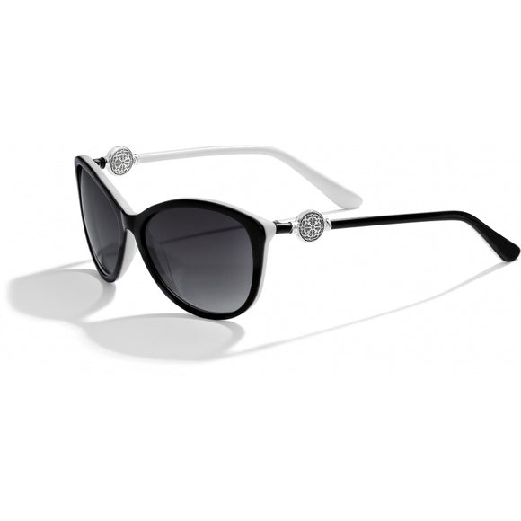 Brighton Ferrara Sunglasses - Black & White