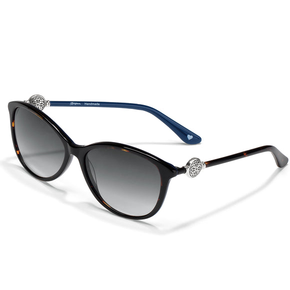 Brighton Ferrara Sunglasses - Tortoise & Navy