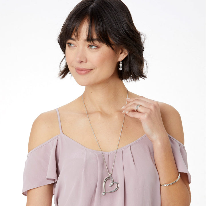 Brighton Infinity Sparkle Ring - Size 9