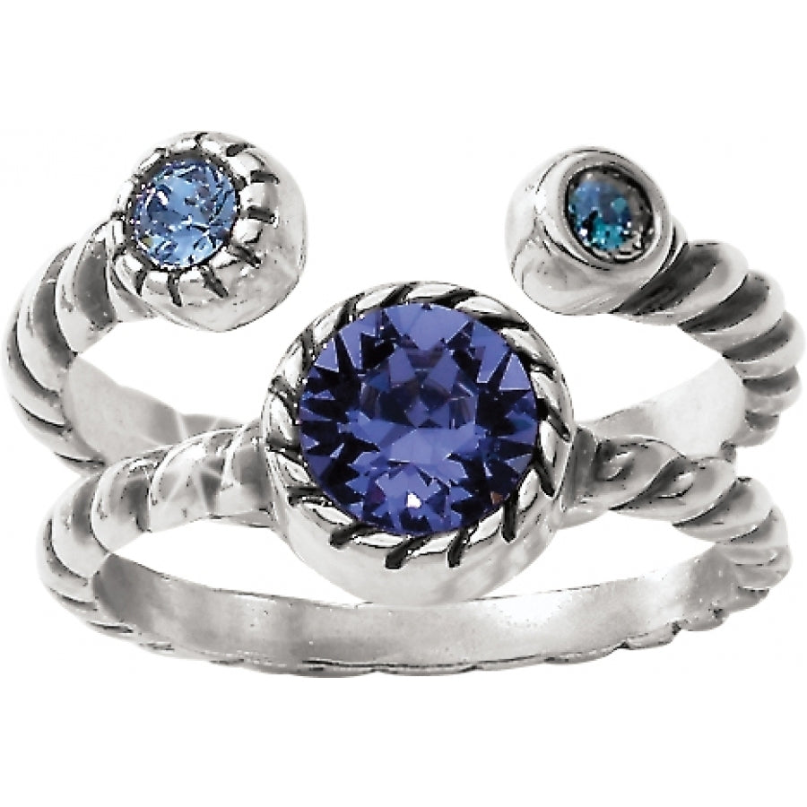 Brighton Halo Duo Ring - Size 7