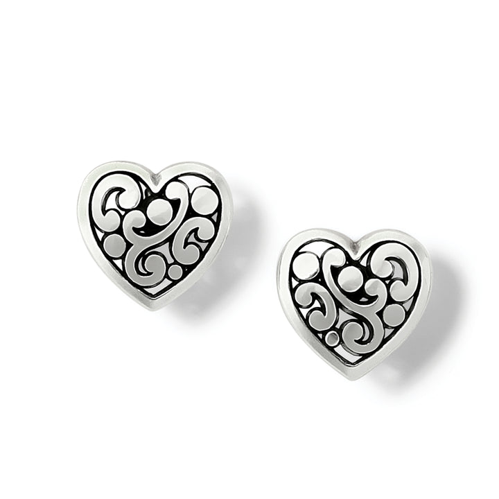 Brighton Contempo Heart Post Earrings