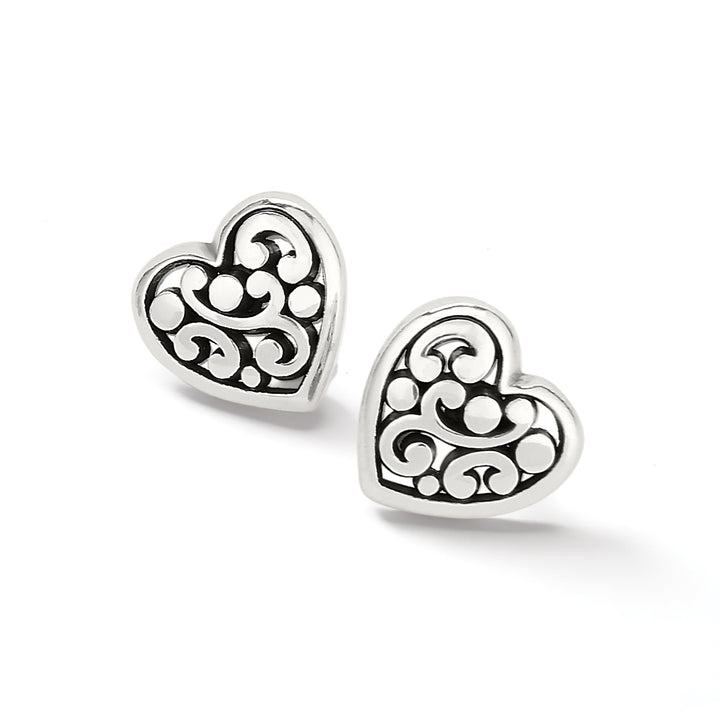 Brighton Contempo Heart Post Earrings