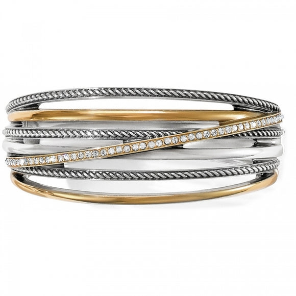 Brighton Neptune's Rings Hinged Bangle
