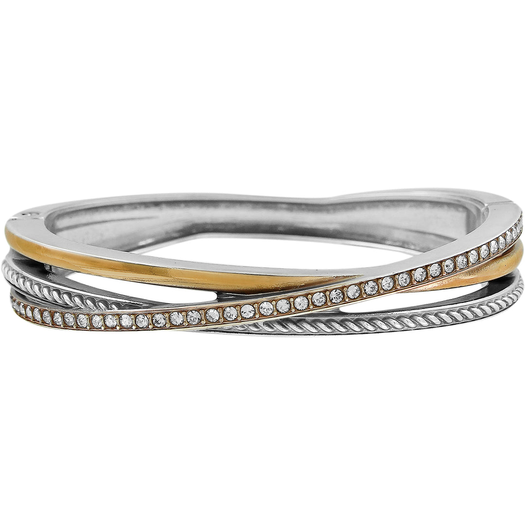 Brighton Neptune's Rings Narrow Hinged Bangle