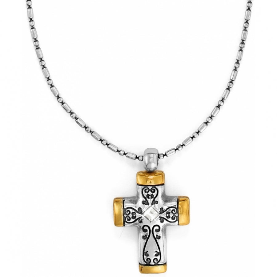 Brighton Venezia Petite Cross Necklace