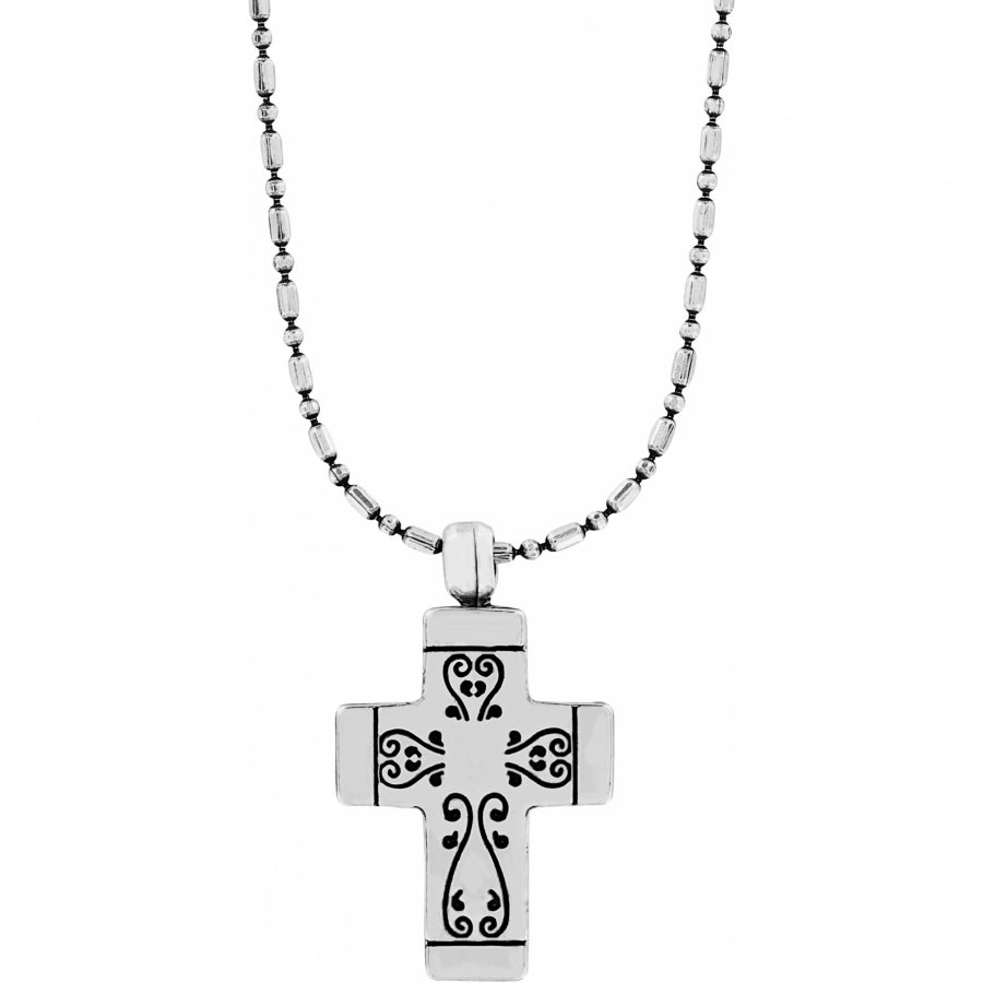 Brighton Venezia Petite Cross Necklace Gift Box
