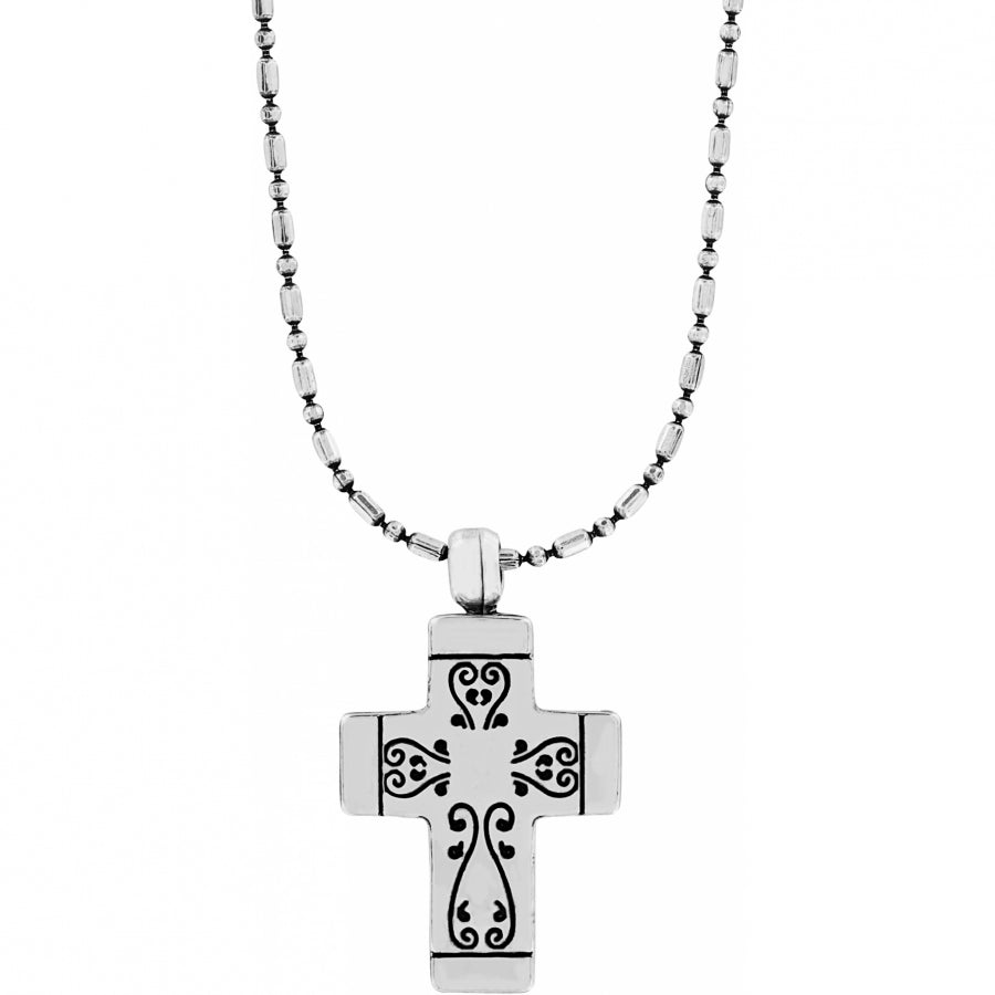 Brighton Venezia Petite Cross Necklace