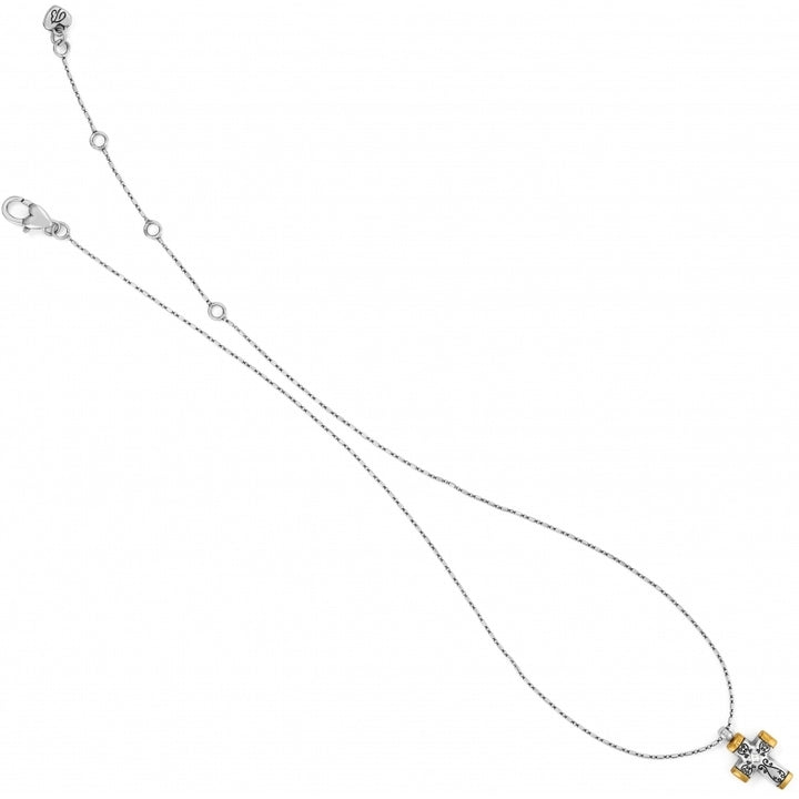 Brighton Venezia Petite Cross Necklace