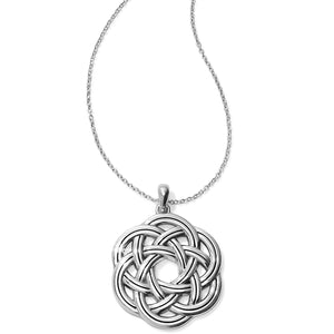 Brighton Interlok Eternity Circle Necklace