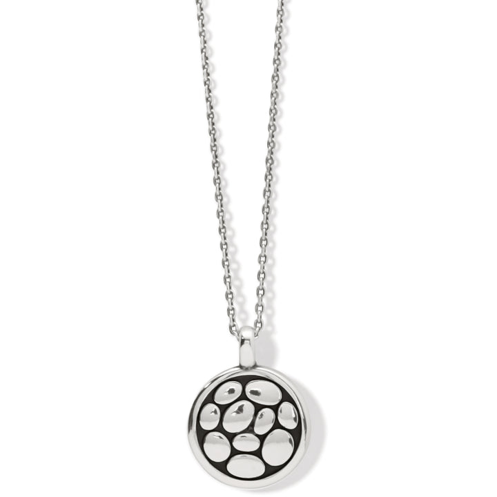 Brighton Pebble Round Reversible Petite Necklace