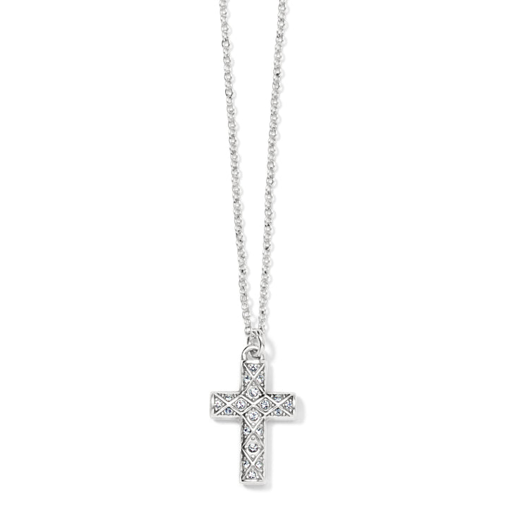 Brighton Diamond Cross Necklace Gift Box