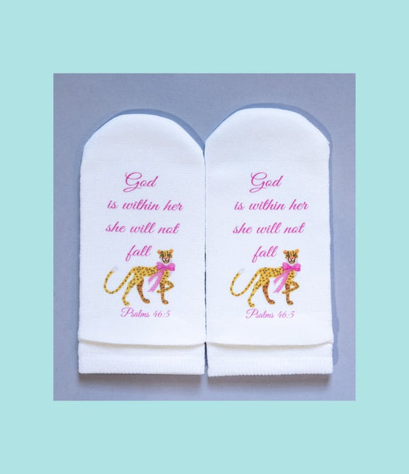Standing On The Word Socks - She Will Not Fall