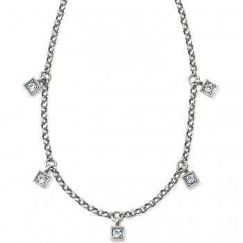 Brighton Meridian Zenith Station Necklace - Silver