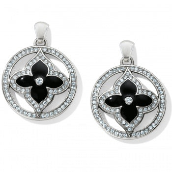 Brighton Toledo Alto Noir Black Post Drop Earrings