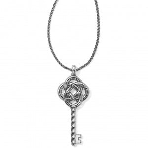 Brighton Interlok Large Key Convertible Necklace