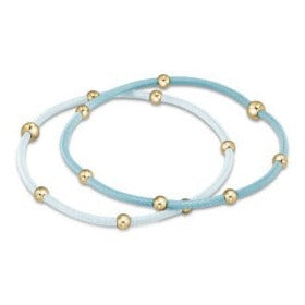 enewton "e"ssentials Bracelet Stack of 2 - Ocean Blues Set