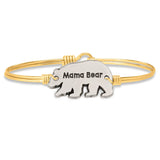 Luca + Danni Regular Brass Tone Mama Bear Bracelet