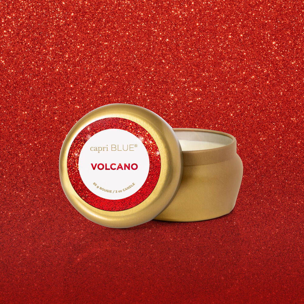 Capri Blue® Glam Signature Mini Tin, 3 oz - Volcano